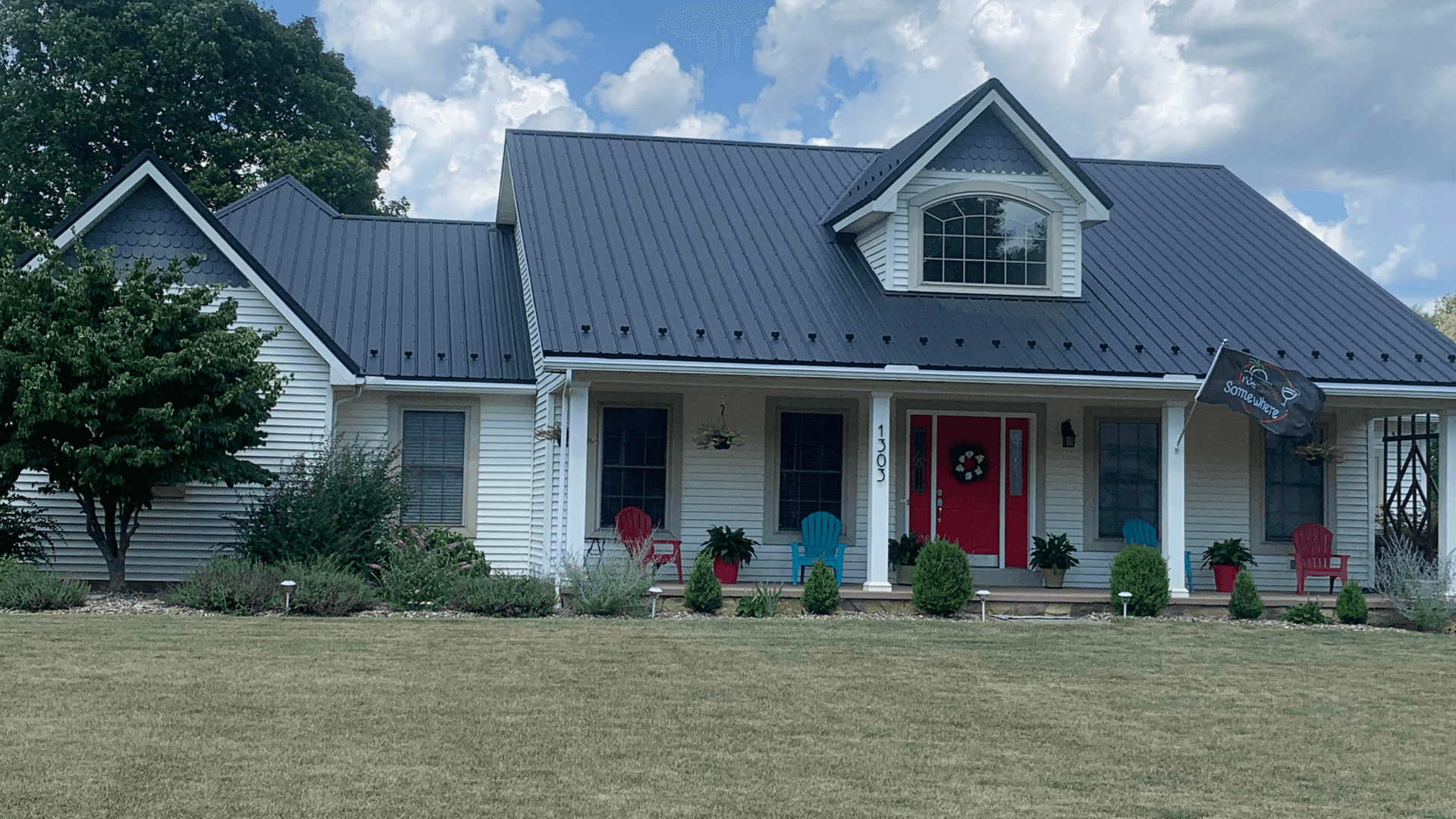 premium ribbed metal roofing